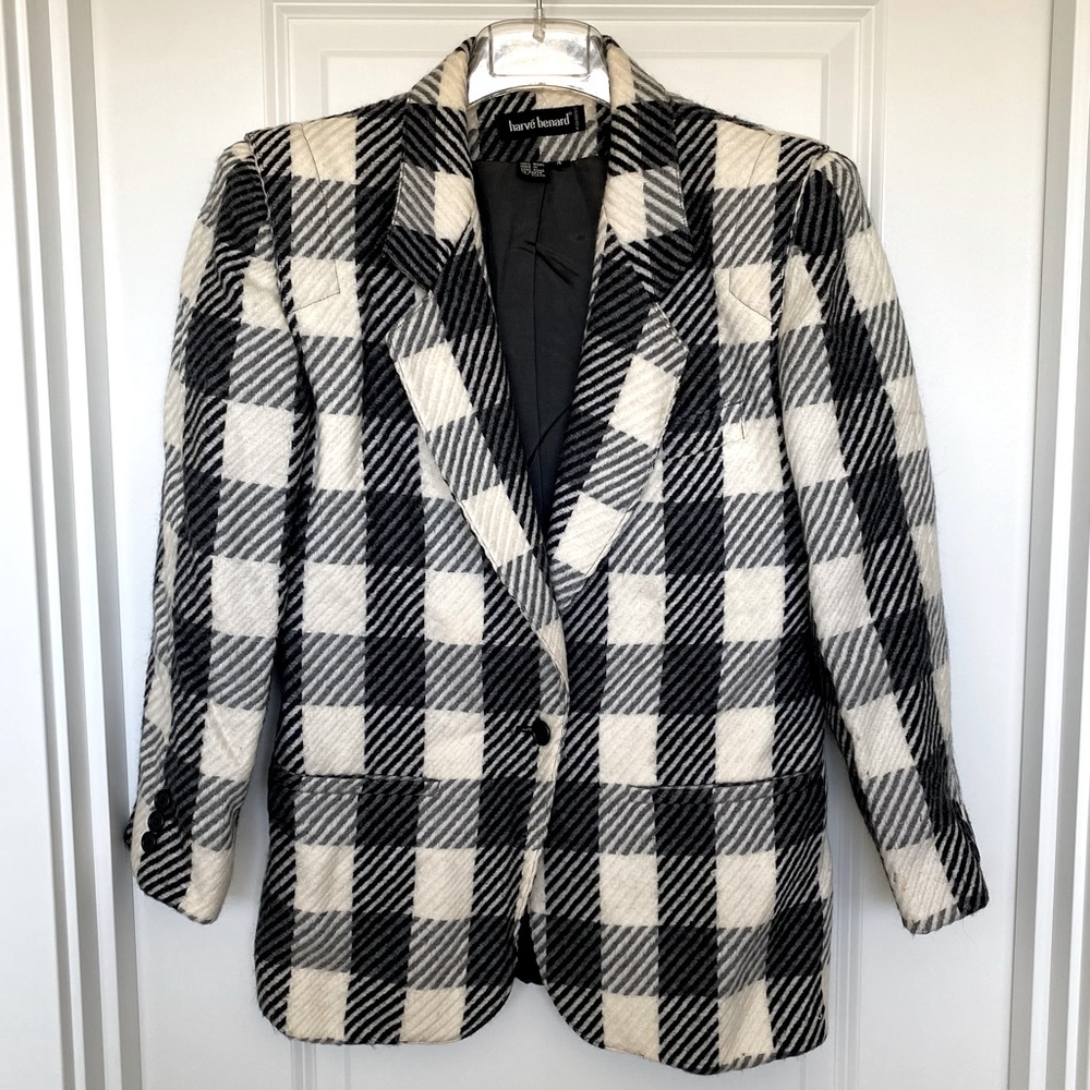 Vintage Harve Bernard Wool Blazer - Size 4